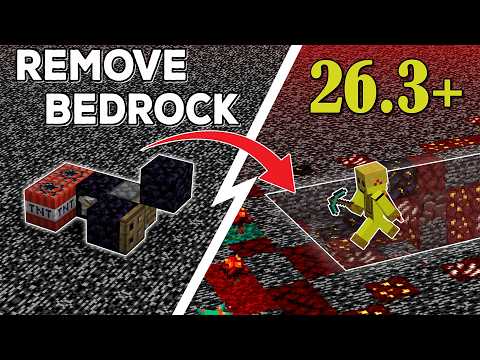 How to Get on the Nether Roof (And Return Safely!) | Java 1.21.5 - 26.2