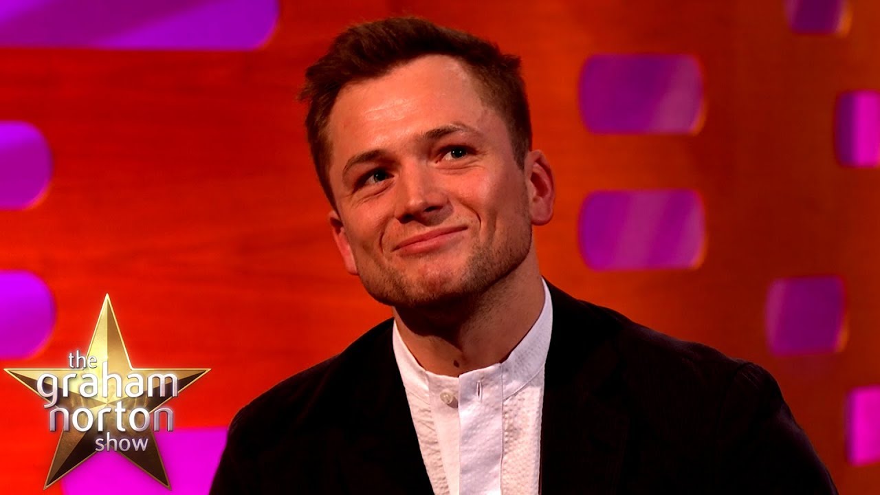 Taron Egerton Got Caught By Sir Elton John’s Head Of Security | The Graham Norton Show