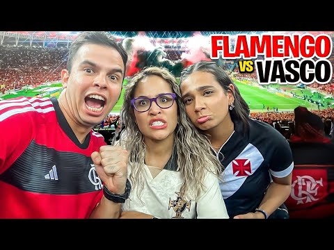 WE WENT TO THE FLAMENGO GAME AT MARACANÃ AND WERE SURPRISED! - FLAMENGO VS VASCO!