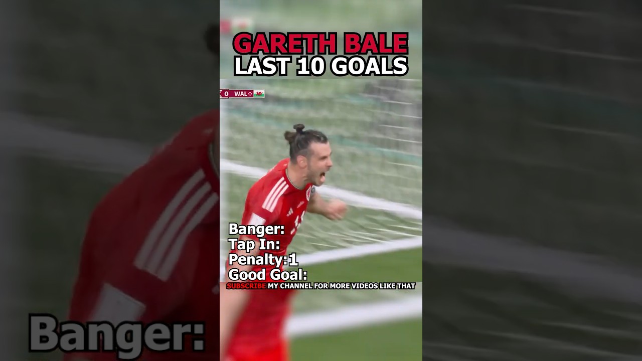 SEVENTH GOAL IS CRAZY! Gareth Bale last 10 goals 