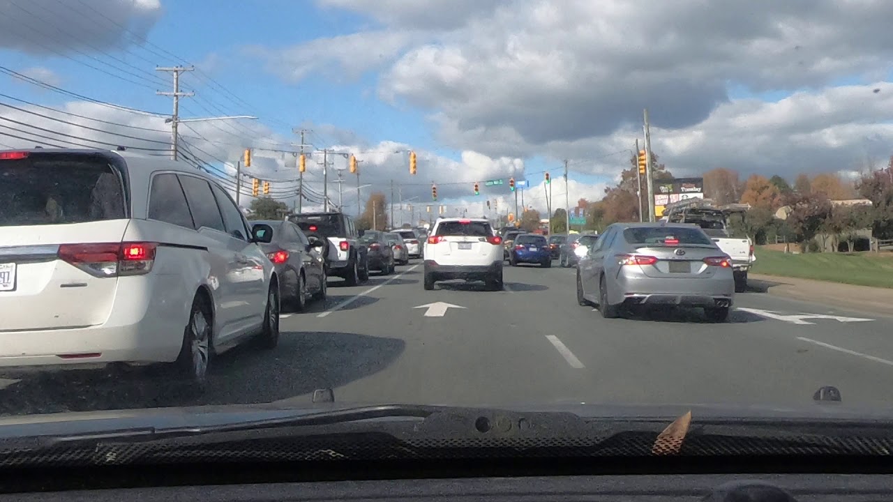 driving in Gastonia to Dallas North Carolina YouTube