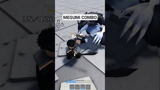 EASIEST MEGUMI COMBO | ROBLOX CURSED ARENA