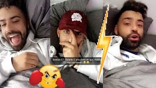 Vincent CLASH et INSULTE Mélanie et Bastien Secret Story 10 (SS10)!!