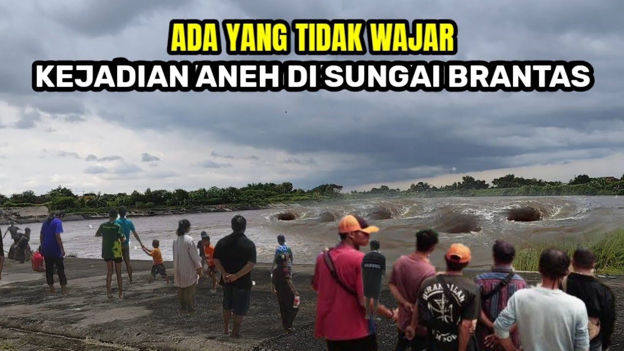 Heboh‼️kejadian aneh di bendungan dam karet sungai brantas jombang jawa timur
