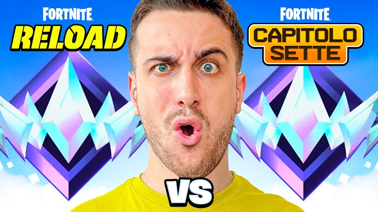 RANKED CAPITOLO 7! Meglio Reload o Battaglia Reale? Capitolo 7 Fortnite ITA