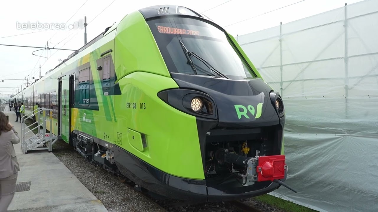 Trenitalia presenta il nuovo Coradia Stream da 200kmh di Alstom