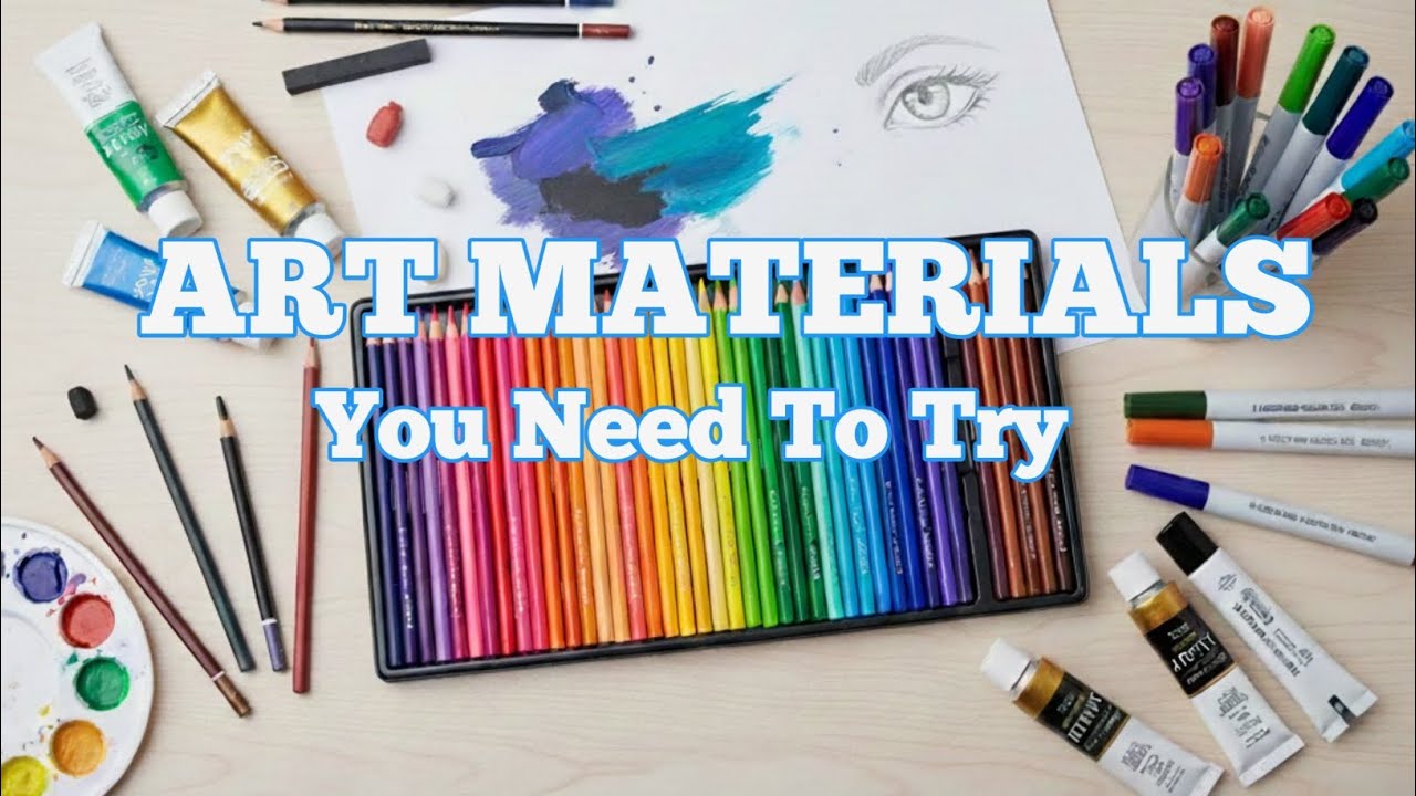 Art Materials - you need to try once🔥🔥 || 