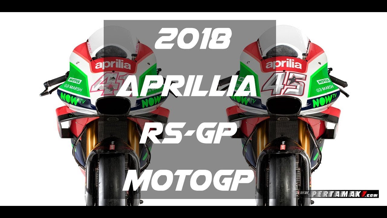 Aprilia RS GP MotoGP 2018 Aleix Espargaro Scott Redding Slide Show