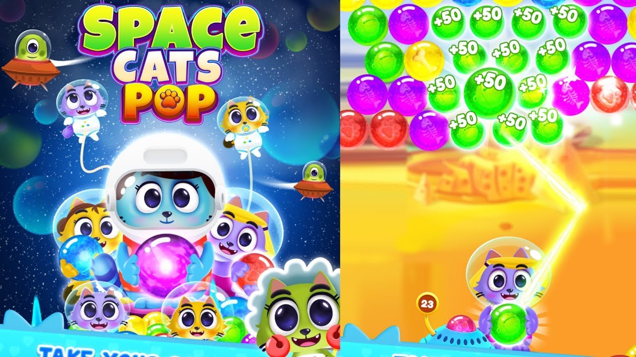 Space Cats Pop 🎈🎈