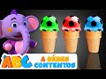 ABC Español | Helados Gigantes de Frutas y Colores | A Bebés Contentos