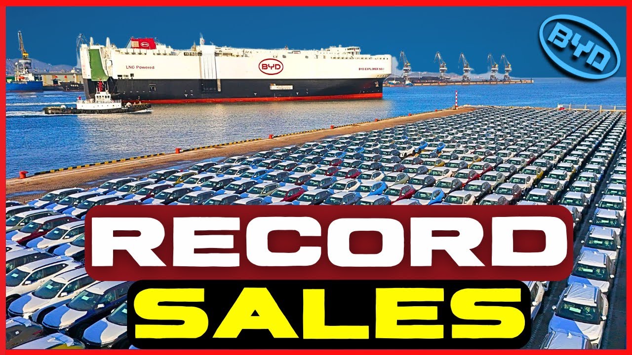 BYD Achieves Record Sales in August Amidst Broader China EV Slowdown