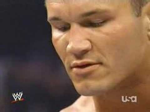 Randy Orton Gives Triple H an RKO : RAW 5/5/08