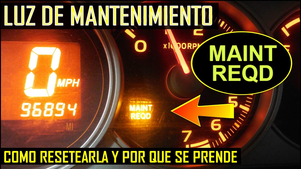 Como Resetear la Luz de Mantenimiento en los Scion XB 2009 y como funciona