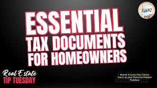 Essential Tax Documents for Homeowners