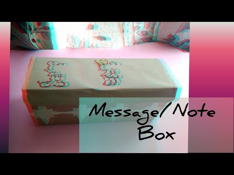 Message/Note box