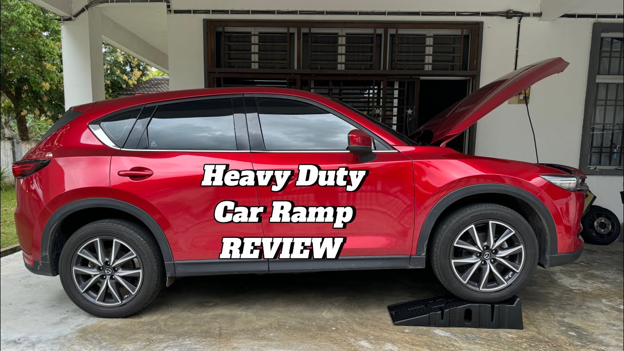 Heavy Duty Plastic Car Ramp - YouTube