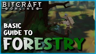 FORESTRY Breakdown! Quick & Basic GUIDE! (BitCraft Early Access)