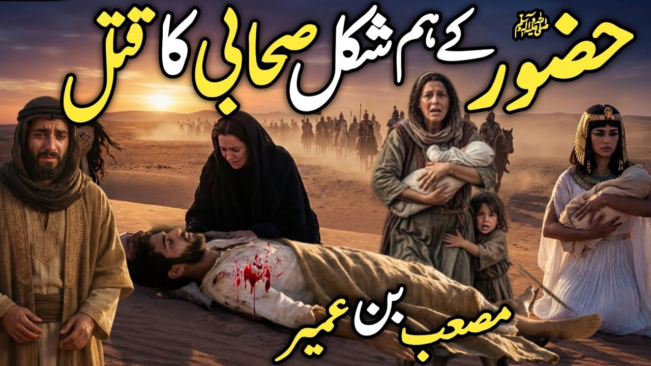 The Story of Musab Ibn Umair | Islamic History Prophet Muhammad Companians Sahaba | Daniyal Voice