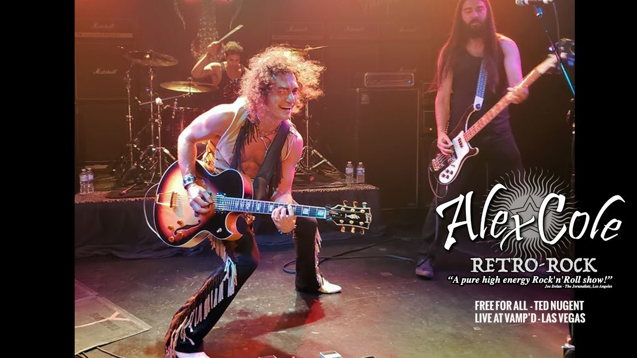 Alex Cole Free For All Ted Nugent Cover Live At Vamp d Las Vegas Alex cole free for all ted nugent cover live at vamp d las vegas