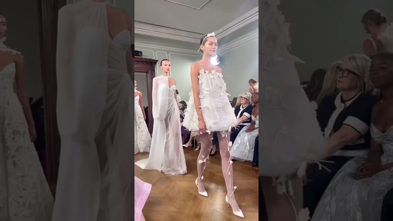 Monique Lhuillier Fall 2026 Bridal Collection | Dreamy Couture Wedding Gowns Runway