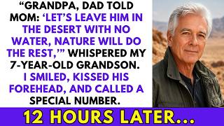 Grandpa, Daddy Said to Leave You in the Desert With No Water  I Smiled and Kissed His Forehead