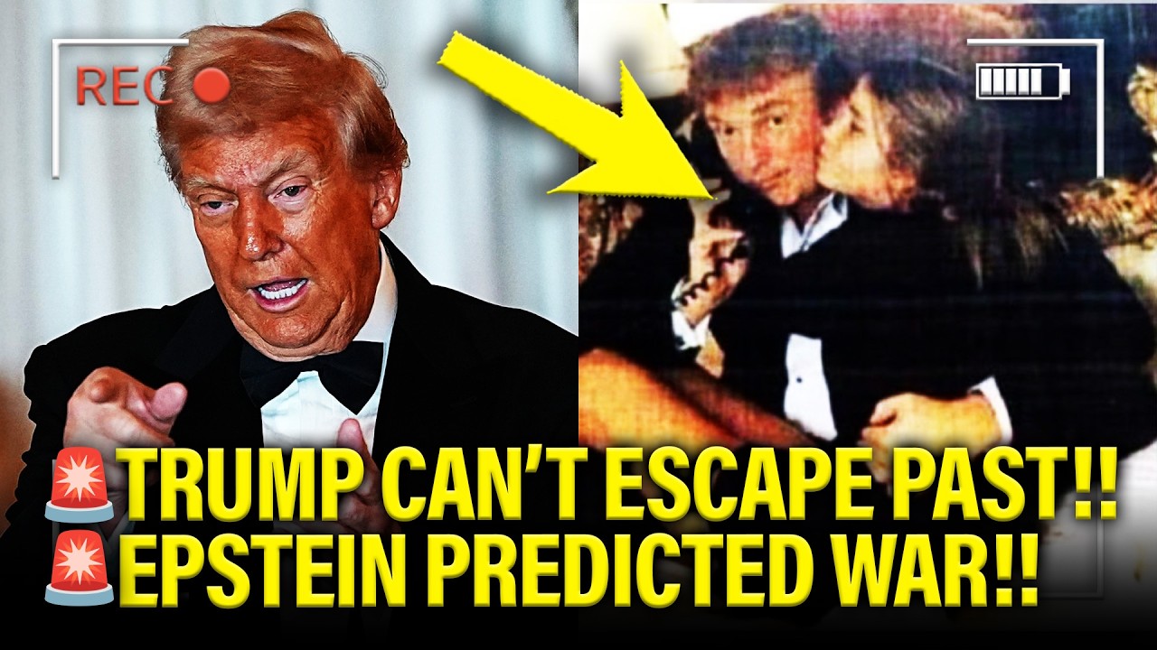 WHOA! Epstein PREDICTED Trump’s WAR ON IRAN to HIDE PAST!!!