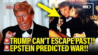 WHOA! Epstein PREDICTED Trump’s WAR ON IRAN to HIDE PAST!!!