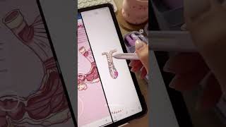 Ipad Note-Taking - Take Notes With Me , Goodnotes6, Pink Mode Aesthetic Digital Notes