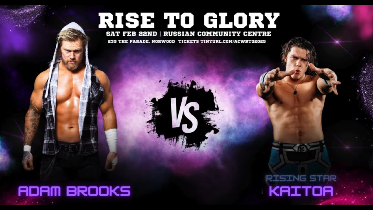 Adam Brooks  Vs Kaitoa -  Rise To Glory 2025