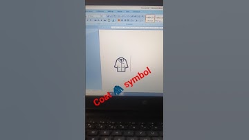 How to make coat 🧥 symbol in ms word#shorts#short#viral#ytshorts#trending#computer