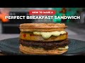 The ultimate breakfast sandwich  this is how to make an alltime fav alkaline vegan waffle sandwich