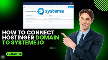 How To Connect Hostinger Domain To Systeme io | #nikmyshop #systemeio #hostinger