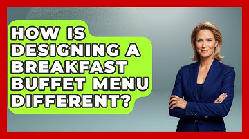 How Is Designing A Breakfast Buffet Menu Different? - Graphic Design Nerd