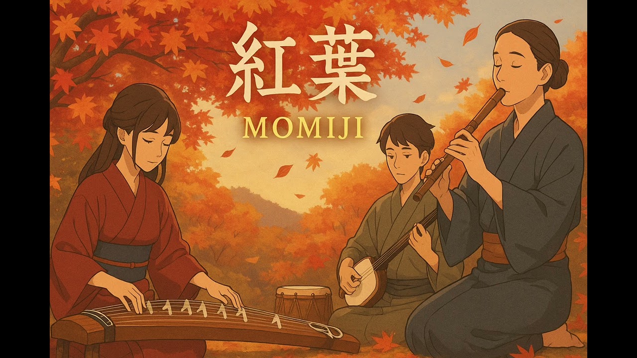 モミジ　曲幹 紅葉-MOMIJI _【Japanese koto 琴 ver】 - YouTube