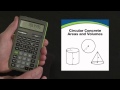 ConcreteCalc Pro Circular Area & Volume How To
