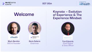 Welcome Message / Keynote – Evolution of Experience & The Experience Mindset