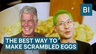 Anthony Bourdain's Secret To Scrambled Eggs