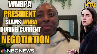 WNBPA PRESIDENT NNEKKA OGWUMIKE SLAMS WNBA ON NBC DURING NEGOTIATION THIS IS BAD FOR CAITLIN CLARK
