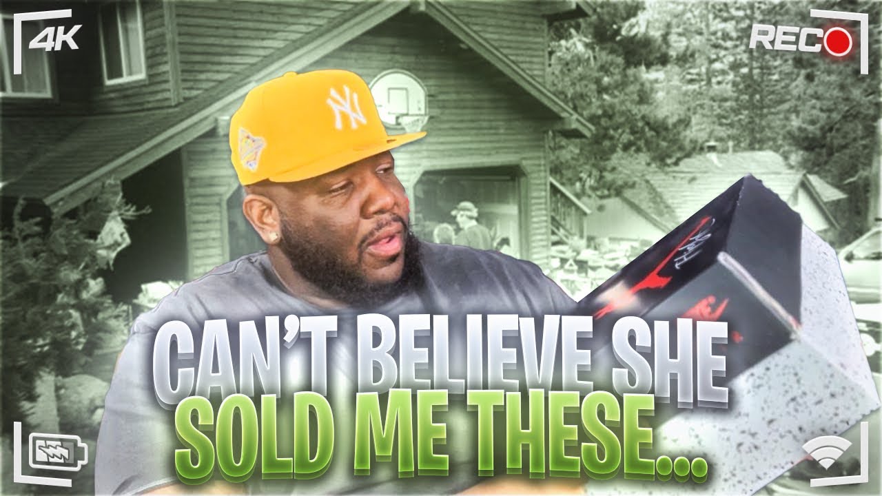 PURCHASED THESE RETRO JORDANS FROM A GARAGE SALE!!! BEST PURCHASE EVER