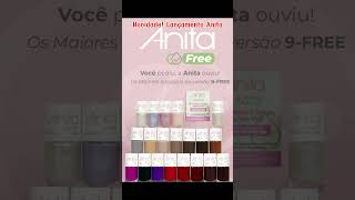 NOVIDADE! LANÇAMENTO ANITA ESMALTES FREE #shorts #unha #esmalte #manicure