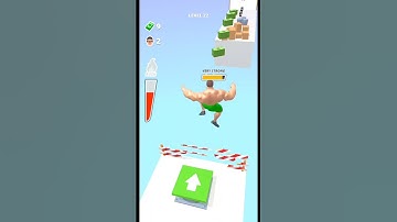 Muscle Rush All Levels Gameplay walkthrough Android, ios max level 22 #gameplay #walkthrough #fypシ