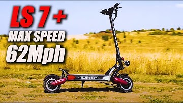This 62 MPH electric scooter is TERIFYING // Nanrobot LS7+ Speed Test, Detailed Review!