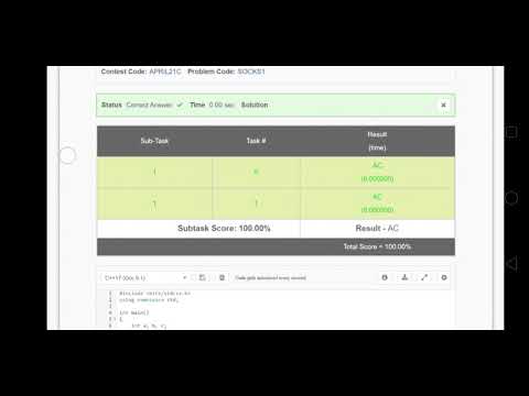 Codechef Valid Pair