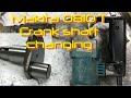 Makita 0810 t crank shaft changing