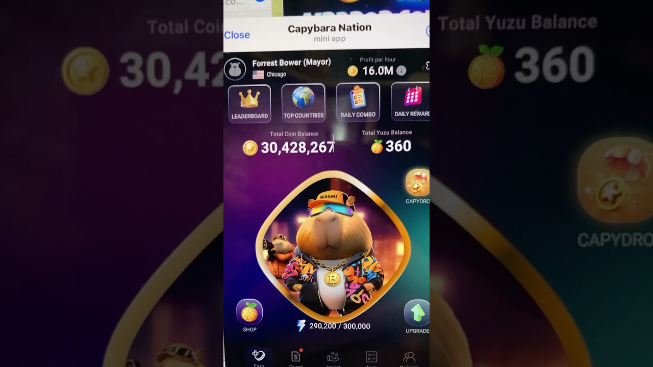 Capybara Nation - 5 things to know $capy - YouTube