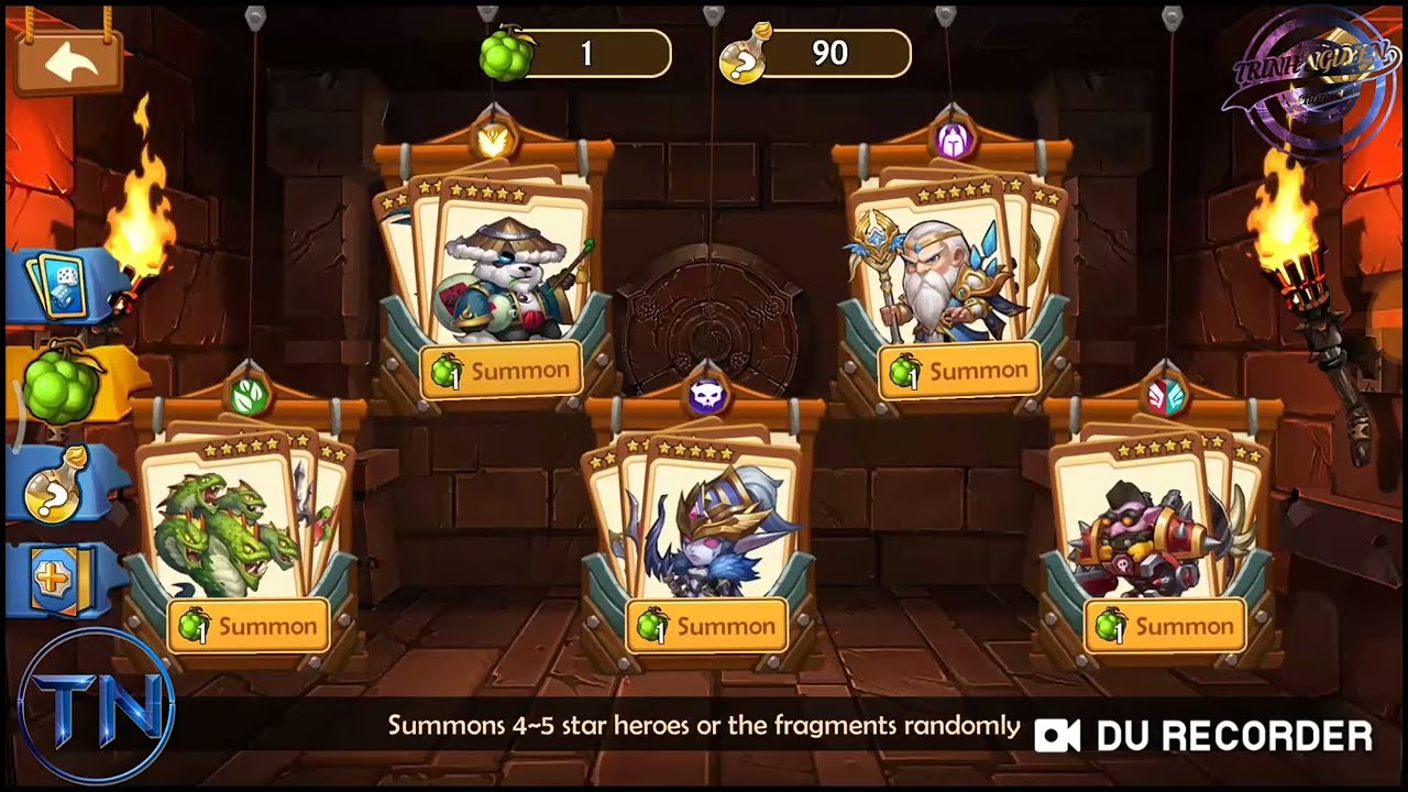 Epic Summoners | 49 World Fruit | Fusing 10 Star Phoenix