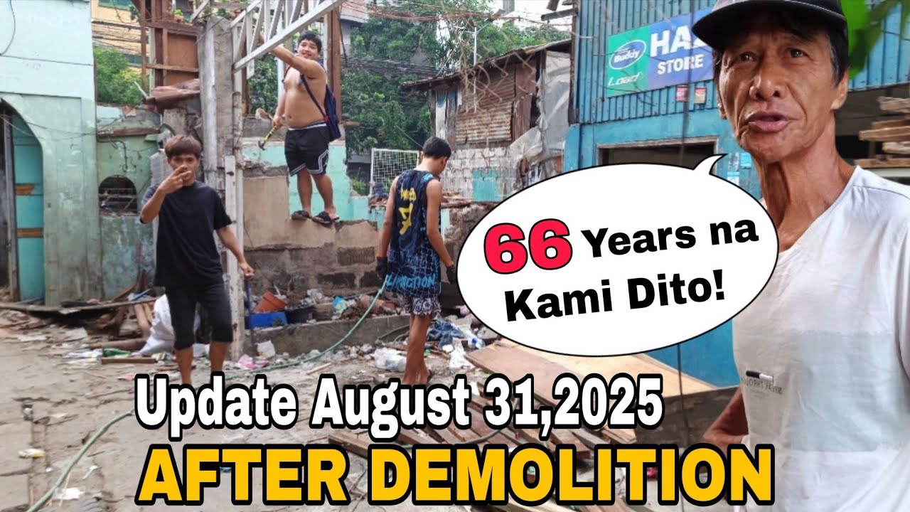 Update August 31,2025 | AFTER DEMOLITION IN ABAD SANTOS TONDO MANILA | PHILIPPINES🇵🇭