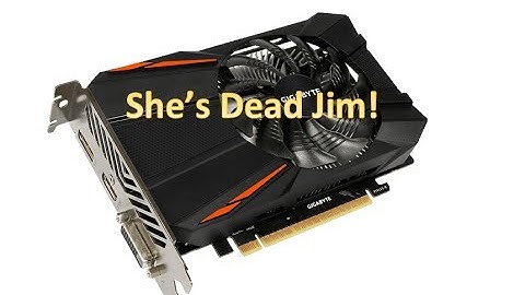 Ethereum mining with Gforce GTX 1050 TI update 2 - Bad Graphics card!