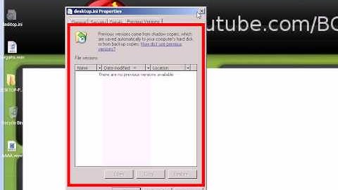 How To Restore Previous Versions Of Files or Folders