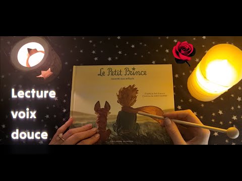 Le Petit Prince 🤴 Lecture Voix Douce 🌹 Tracing lent pour s'endormir 💤